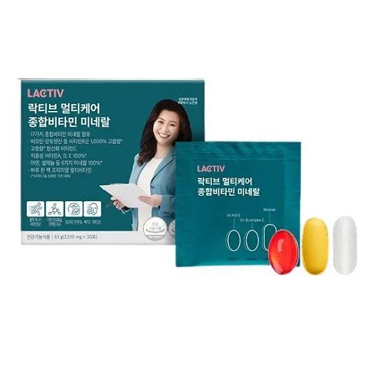 락티브 멀티케어 종합비타민 미네랄