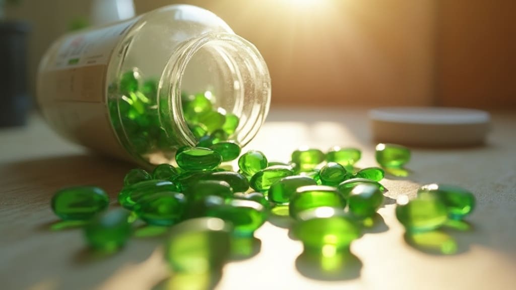 The Benefits of Green Vitamin Pills